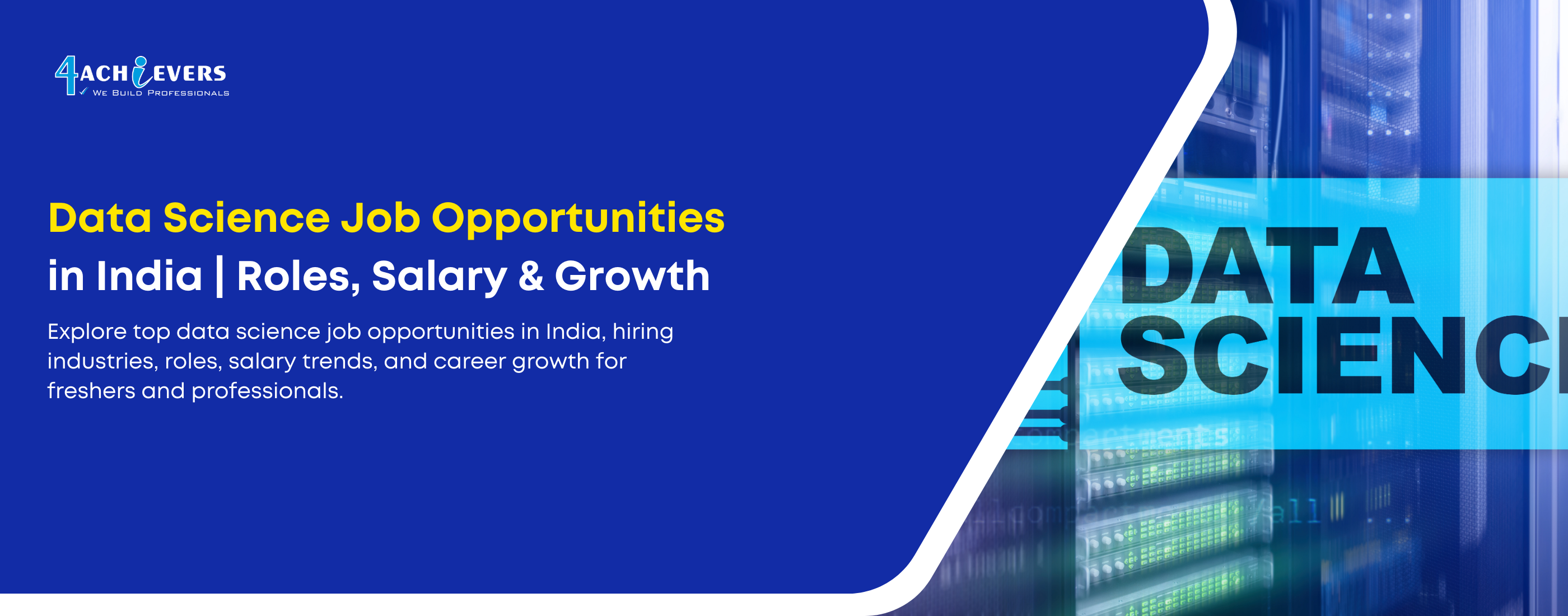 Data Science Job Opportunities in India | Roles, Salary & Growth